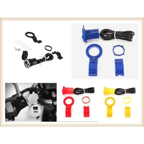 Motorcycle universal car phone USB charger power adapter socket for HONDA CBR929RR CBR600RR CBR954RR CB1000R