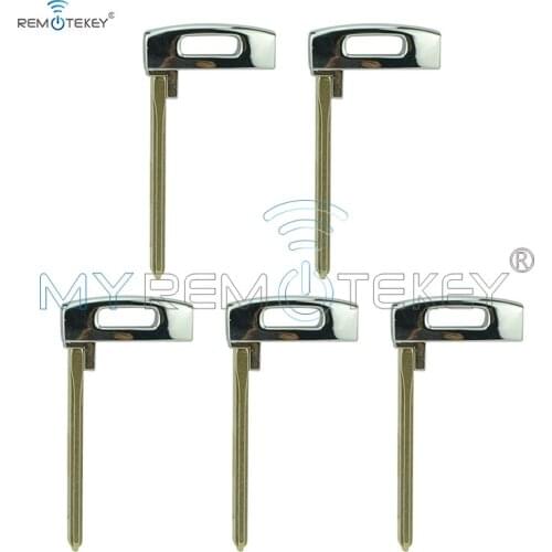 Remtekey 5pcs 81996-A2010 spare remote emergency key blade for Kia Soul 2014 2015 2016 2017 2018 blank small insert key blade
