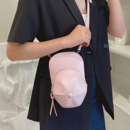 PU Leather Women Crossbody Bags Fashion Hat Style Shoulder Bags for Women Female Handbag Purse High Quality Luxury Designer Bag