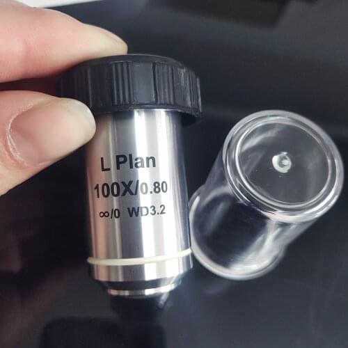 100x Long Working Distance Metallurgical Plan Infinity Objective RMS Thread