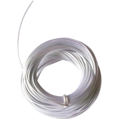 2x 10M Waxed Nylon String Rope DIY Bracelet Necklace Making Jewelry Cord Thread 1mm White