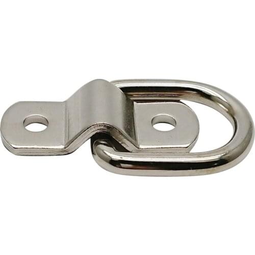 4X 6X 8X 10X 20X Lashing Ring Staple Cleat Tie Down Trailers For Vans Trucks Horsebox Boat Ropes