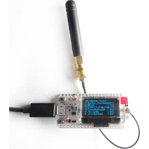 868-915MHz SX1276 ESP32 LoRa 0.96 Inch OLED Display Bluetooth WiFi LoRa Kit Module IOT Development Board for Arduino