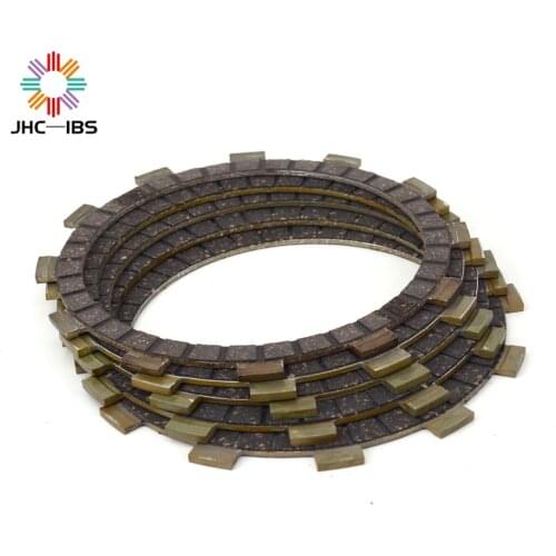 Clutch Disc Friction Plates Set 5pcs For YAMAHA XV250 Route 66 88-90 XV250 Virago 250 95-07 XV250 V-Start 08-15 Street