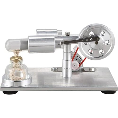 Hot Air Stirling Engine Experiment Model Power Generator Motor Educational Physic Steam Power Toy Design Gifts