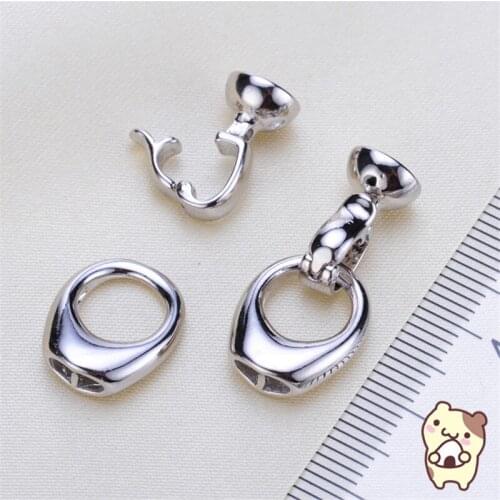 Jewelry Making DIY Golden/Silvery Connector Clasps Findings Women Fashion Beads Pearls Bracelets Metal Clasps Accessories