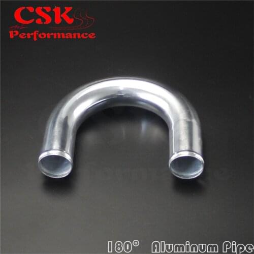 38mm/1.5"/1-1/2 inch 180 Degree Aluminum Turbo Intercooler Pipe Piping Tubing Elbow