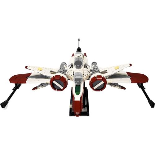 MOC ARC-170 Interstellar Fighter Space war Building Blocks Kit Space Warplane Battle Aircraft Bricks Toy For Children Xmas Gift