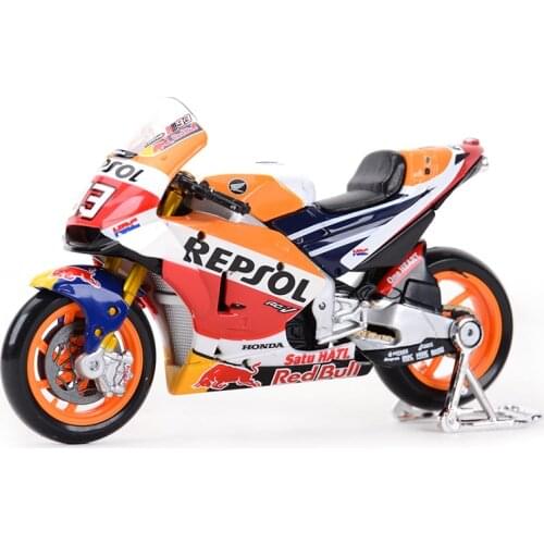 Maisto 1:18 2018 GP Racing Honda RC213V Repsol Honda Team 26# 93# Die Cast Vehicles Collectible Motorcycle Model Toys