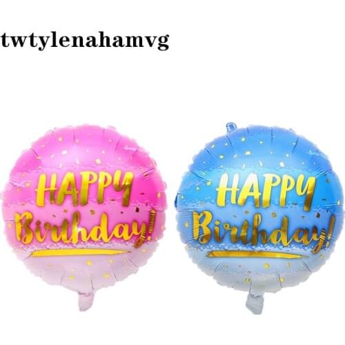 New Blue Pink Wedding Anniversary Birthday Party Foil Inflatable Balloon Mini Ring Smiley Sun Flower Marriage Proposal Props