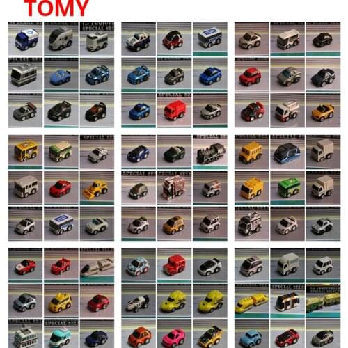 Takara Tomy Tomica Choro-Q Car Model ToysMini Plastic Toy Car Collections Cartoon Cars Action Figures Toy Vehicles Kids Toy Gift