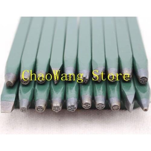Flower Design Metal Stamps for Jewelry Tools Set of 20 Punches