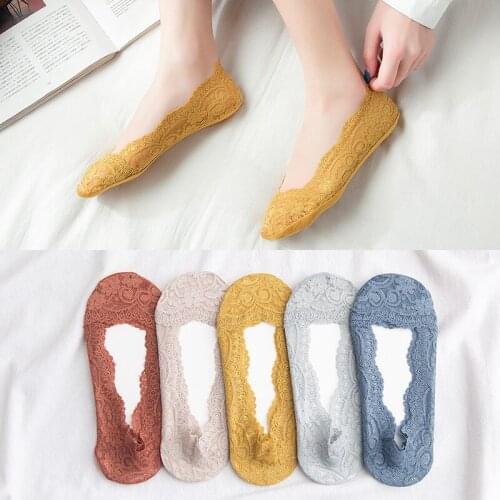 10Pieces=5 Pairs Summer Women Socks Cartoon Rabbit Socks Slippers Non-slip Cotton Short Ankle Socks Invisible Women Boat Socks