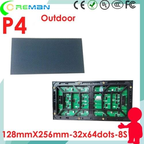 Wholesale matrix rgb led module p4 ph4 64*32 high definition mobile rental led display truck led display outdoor p4 p5 p6 p3