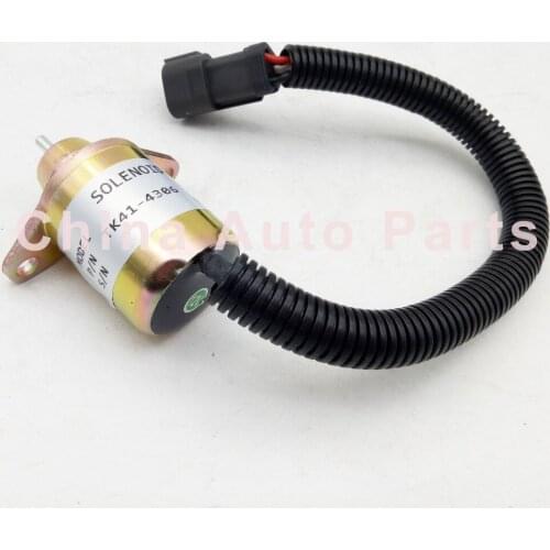 Stop Solenoid Valve YM Engine Replaces Thermo King TK41-4306 12V