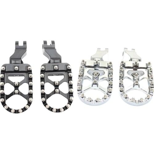Front Pedals Foot Pegs Footrests Footpegs for Triumph Bonneville T100 T900 01-15