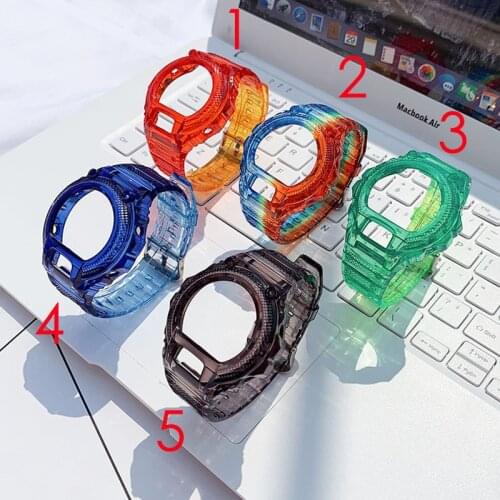 Silicone Rubber Watch Band Strap For Casio G-Shock DW-6900 DW6900 Replacement Rubber Waterproof Strap Watchbands Accessories