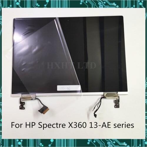 Original 13.3" For HP Spectre X360 13-AE series LCD touch screen assembly 13-ae007ni 13-ae055tu 13-AE015CA Silver Black working