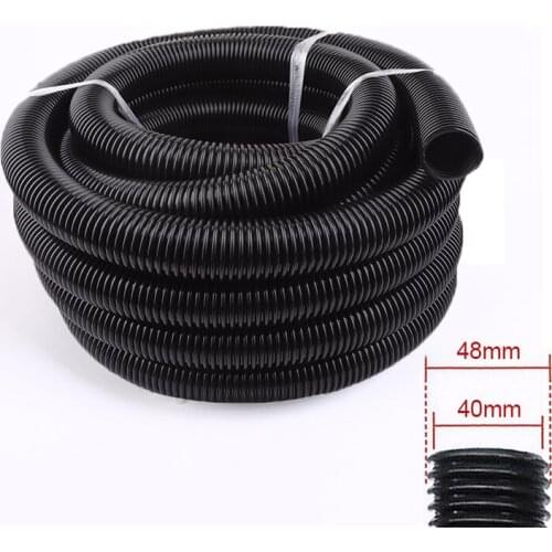 Vacuum Cleaner Thread Hose Inner Diameter 40mm Durable Flexible Replacement Vacuum Tube Bellows Straws Soft Pipe