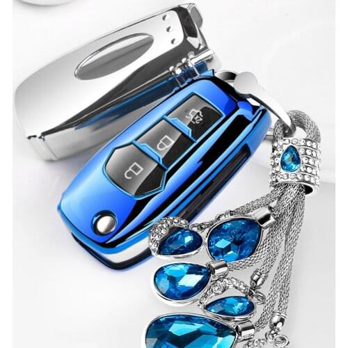 Car fold key bag For Ford Focus Escort Ecosport modified special TPU Men and women car key shell accessories free shipping