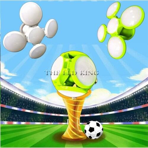 LED Bulb E27 60W 40W 30W 10W AC110V 220V LED folding leaf lamp Bombilla Lampada LED light football UFO lamp LED Bulb for home