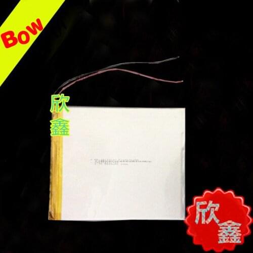 Package 9 inch tablet battery polymer lithium battery 3.7V super capacity 5500mAh Rechargeable Li-ion Cell