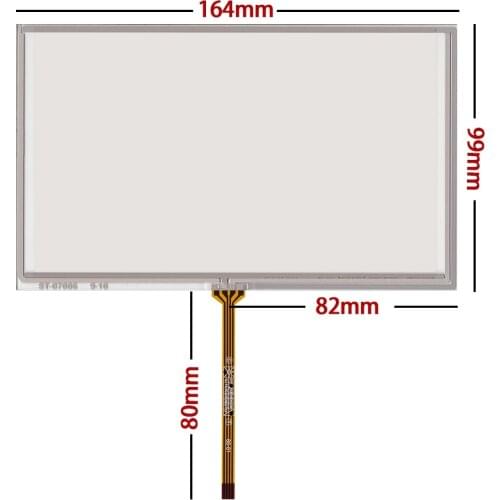 10pcs/lot new 7 inch touch screen 164*99 AT070TN92 90 AT070TN94 hsd070idw1-d00e11 164 mm * 99 mm