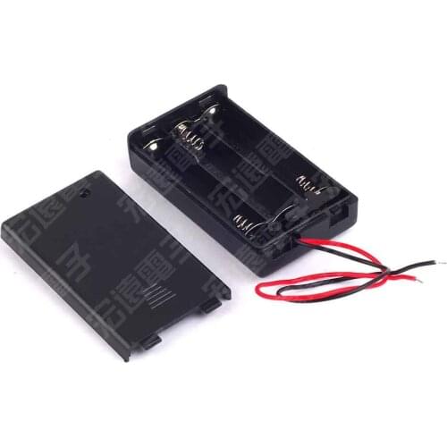 2PCS Battery Holder Box Case 3 X AAA 4.5V