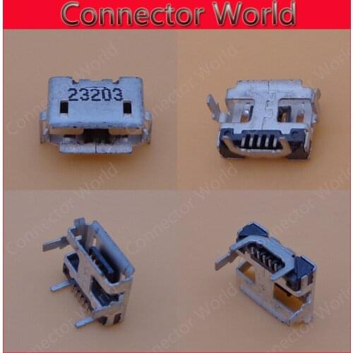 5-200pcs New original Micro mini USB Jack for Toshiba AT300SE AT305SE DC Charging Socket Port Connector dock plug replacement