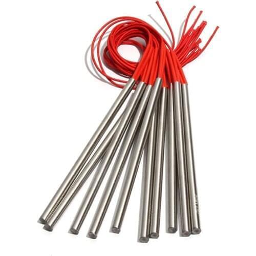 5PCS 9.5mm 320~360mm 201SUS High Density Single-End Heater 110V/220V/380V 750W/800W/820W/850W Electric Heating Mould