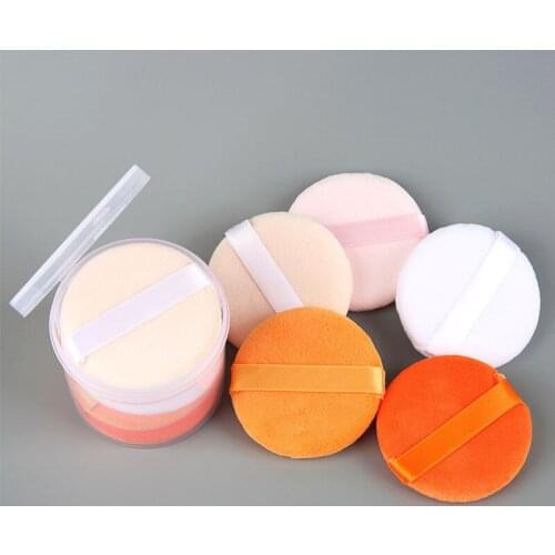 5Pcs Loose Powder Puff Konjac Sponge Concealer Powder Puff For Beauty Stirring Foundation BB Cream Application Tool