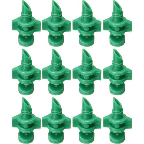 50Pcs Micro Garden Lawn Water Spray Misting Nozzle Sprinkler Irrigation 180