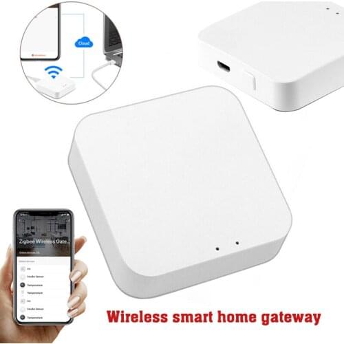 3.0 Wireless Smart Gateway Hub Smart Home Bridge Mini Gateway Remote Control Devices Life APP Works With Alexa For Tuya ZigBee