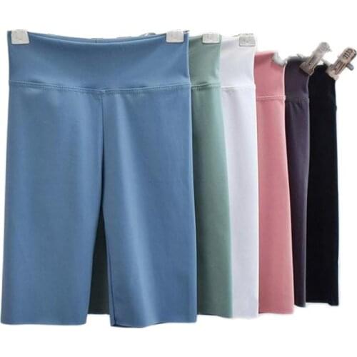 Childrens Shorts For Teenages Girls Bottom Leggings 3-14 Years Girls Knee-length Toddler Kids Half Pants Summer Skinny Trousers