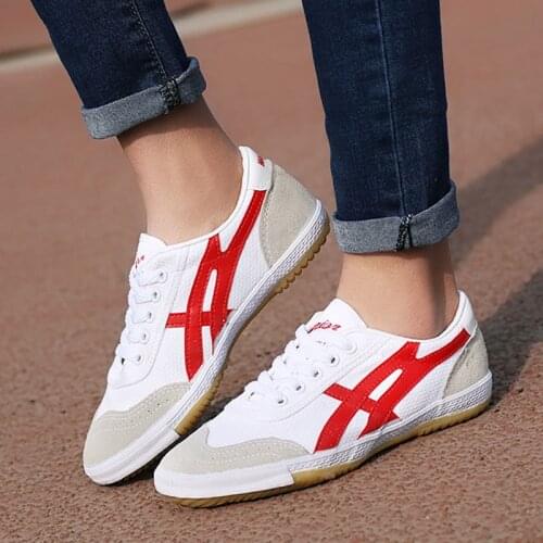 EU34-44 Quality Canvas Classic Table Retro Track and Field Shoes Tennis Shoes Training Shoes Fitness Kung Fu Tai Chi Training