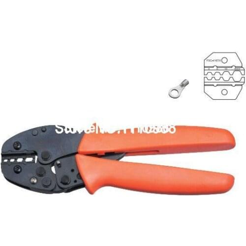 FSC-416TX Non-Insulated Wire Terminals Plier Crimper 4,6,10,16mm2 AWG 12-6