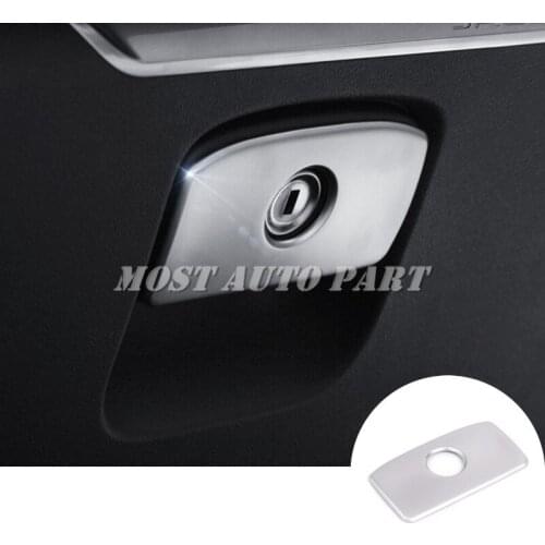 Interior Glove Box Switch Button Cover Trim 1pcs For Jaguar XF X260 2016-2018 Car accesories interior Car decoration Car Trim