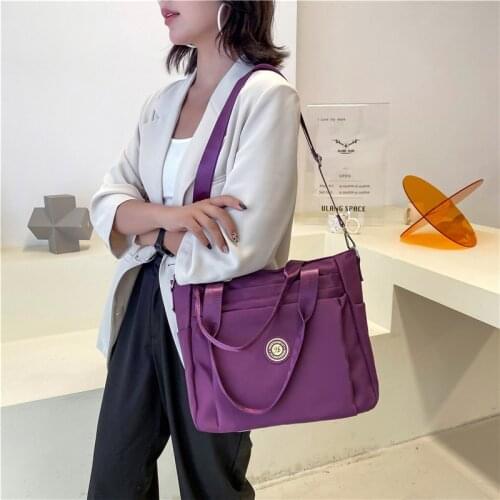 Fashion Womens Bag 2021 Trendy Travel bag Nylon Shoulder Bags Large-capacity Handbags Luxury Designer Shopping Bags Weekend Bag