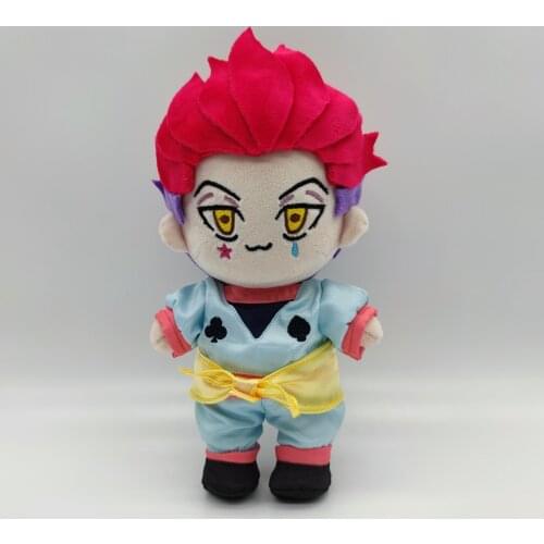 Hunter X Hunter Plush Doll Cartoon Anime HISOKA Stuffed Doll Toy 23cm HXH Fan Gift Anime Plushes Pendant Cosplay Props Toy
