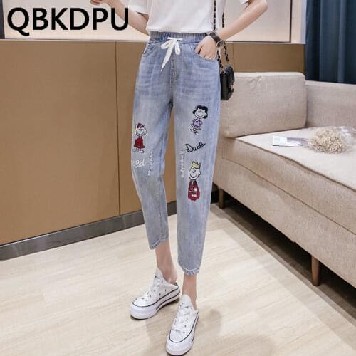 Женские джинсовые капри QBKDPU China At AliExpress