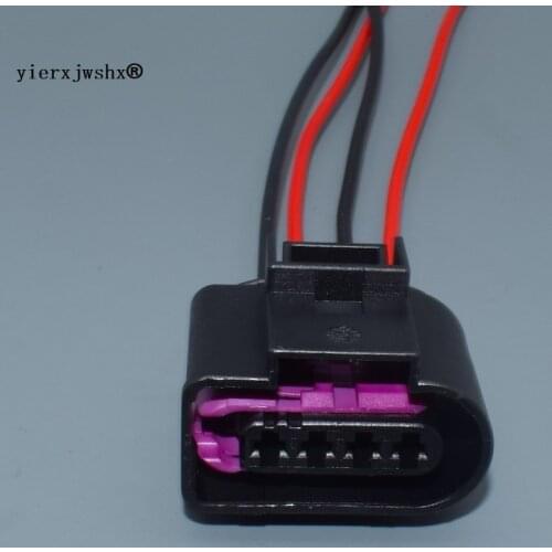 Yierxjwshx 4 Pin 3.5 series Female Automotive Electrical Wiring Connector 4D0 971 994 4D0971994 For VW for Audi