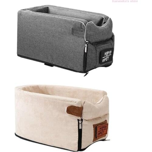 HX6D Cat Back Seat Cover Protector Backseat Protection Against Dirt for Middle/Large Size Kittens Easy Installation