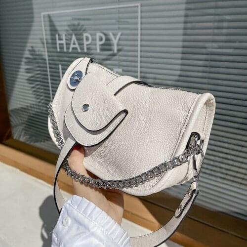 Genuine Leather Women Handbag Womens bag Designer Chain Tote Bags Brand Cowhide Ladies Shoulder Bag Luxury Female Crossbody Bag