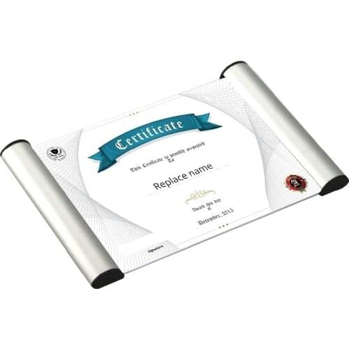 20pcs 120*297 mm Wall mount Poster Frame Photo Picture Frame Wall Sign Holder Paper Picture Label Display Door Sign Frame Cover