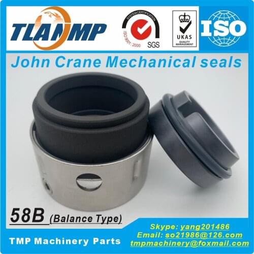 58B-45 J-Crane TLANMP Mechanical Seals |Type 58B Balanced Type O-ring pusher Seal for Shaft Size 45mm Pumps