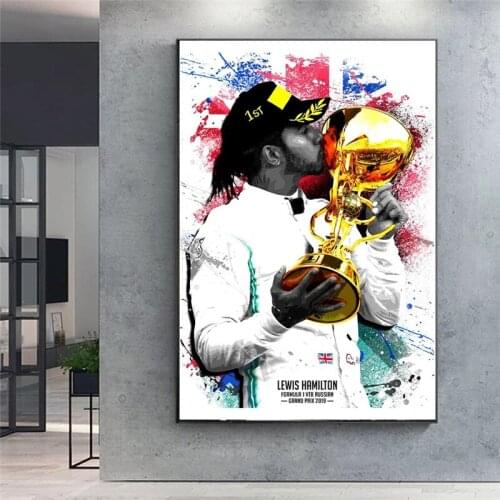 Fashion Passion Racing Car Lando Norris F1 Abstract Posters and Prints Home Bedroom Decor Canvas Painting Print Wall Art Picture