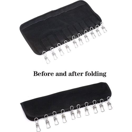 Home Accessories Portable Cloth Hanger Detachable Foldable Hanger For Travel Hanging Clothes And Hats Organizador