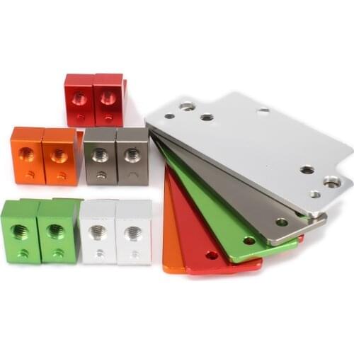 Aluminum Servo Plate w/servo mount(180010/18010) for rc 1:10 hsp hispeed 94180 rock crawler alloy upgraded Hop-up parts