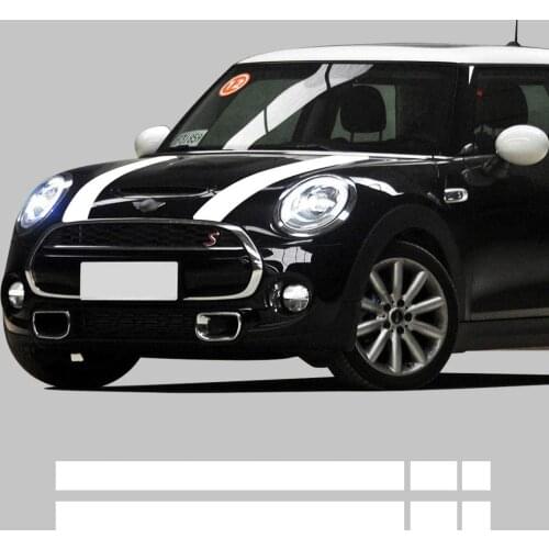 Car Hood Trunk Engine Cover Rear Vinyl Decal Bonnet Stripe Stickers for Mini Cooper f55 2015 2016 f56 2014-2016