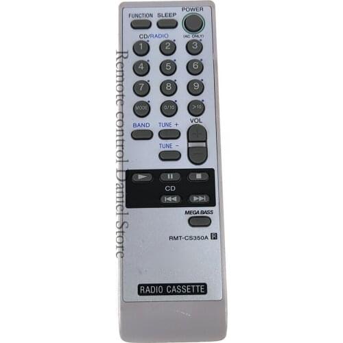 Used Original RMT-CS350A for SONY RADIO CASSETTE Remote control CFD-S350